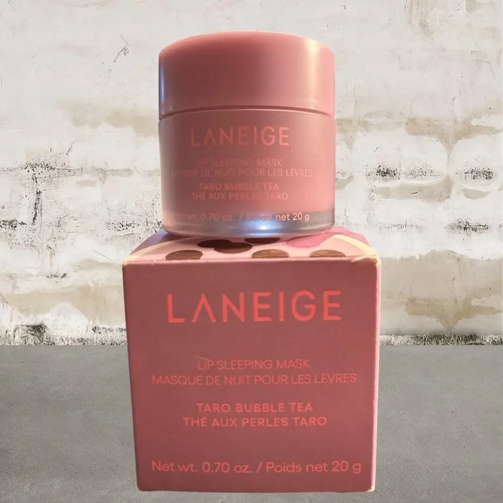 LANEIGE Lip Sleeping Mask in Taro Bubble Tea NIB